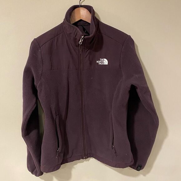 The North Face Fleece Jacket‎ Full-Zip Up Plum Purple Women’s Size Small - Picture 2 of 7